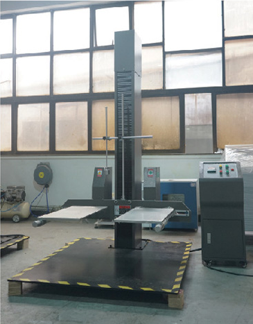 雙翼跌落試驗機示意圖
