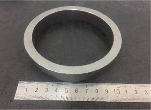 圖1:洛氏硬度試樣宏觀形貌